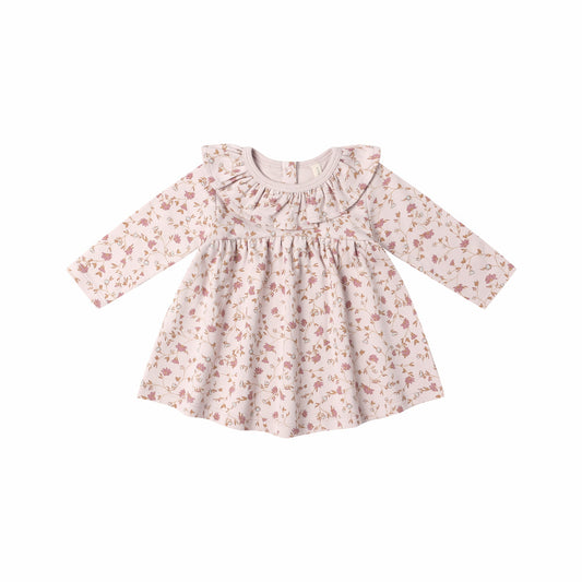 Ruffle Collar Dress - Garden