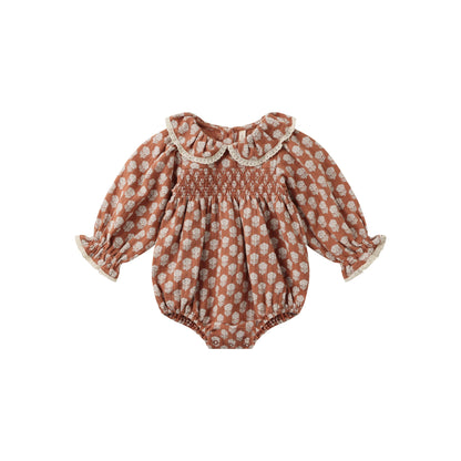 Callie Romper - Holiday Fleur