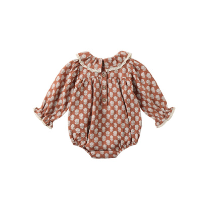 Callie Romper - Holiday Fleur