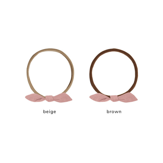 Knot Headband - Rose