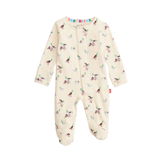 Quack Me Up Cotton Footie