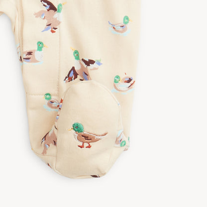 Quack Me Up Cotton Footie