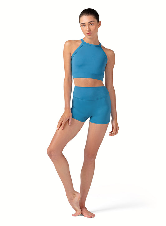 V Front Shorts - Cerulean