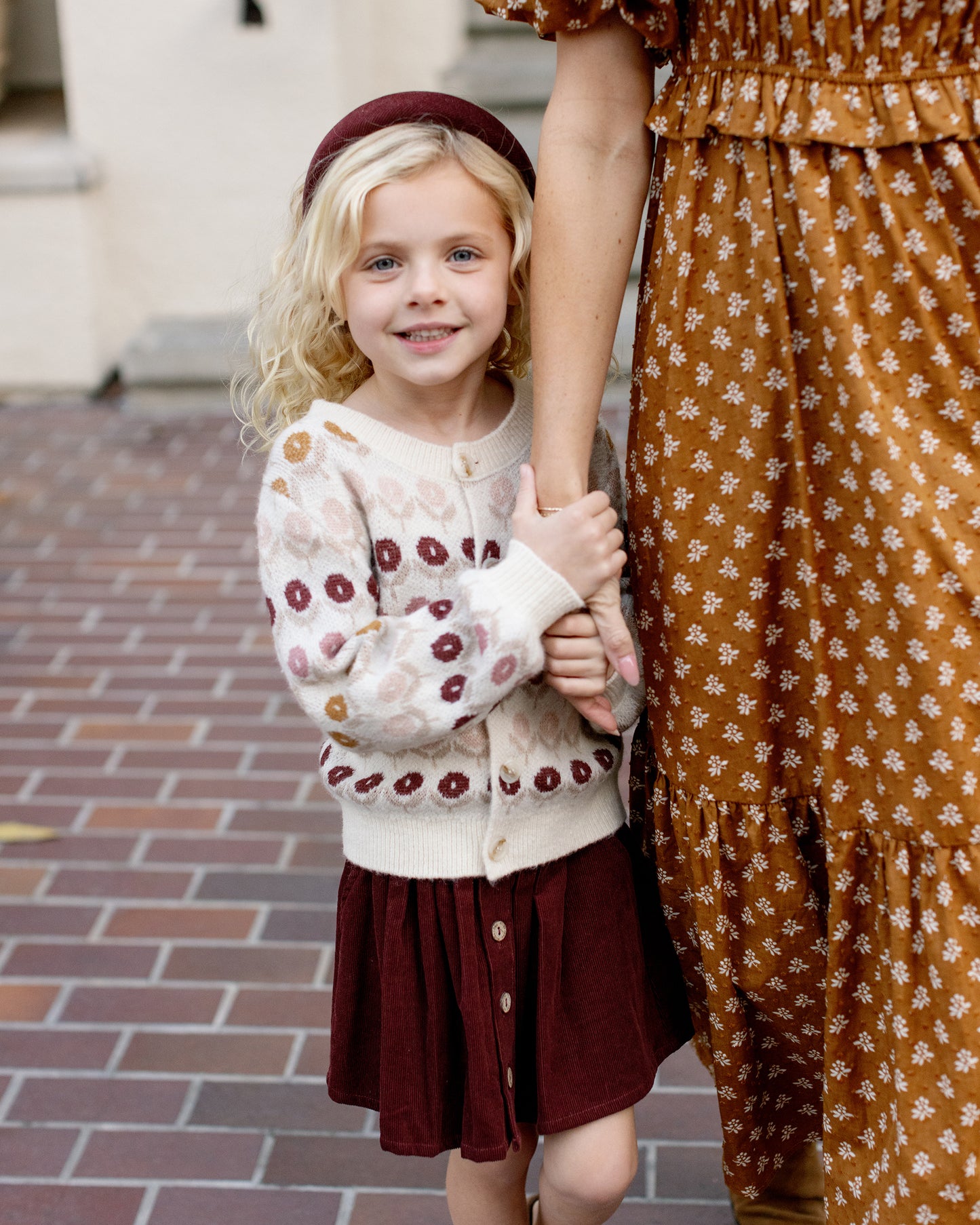 Cheyenne Cardigan - Floral Jacquard