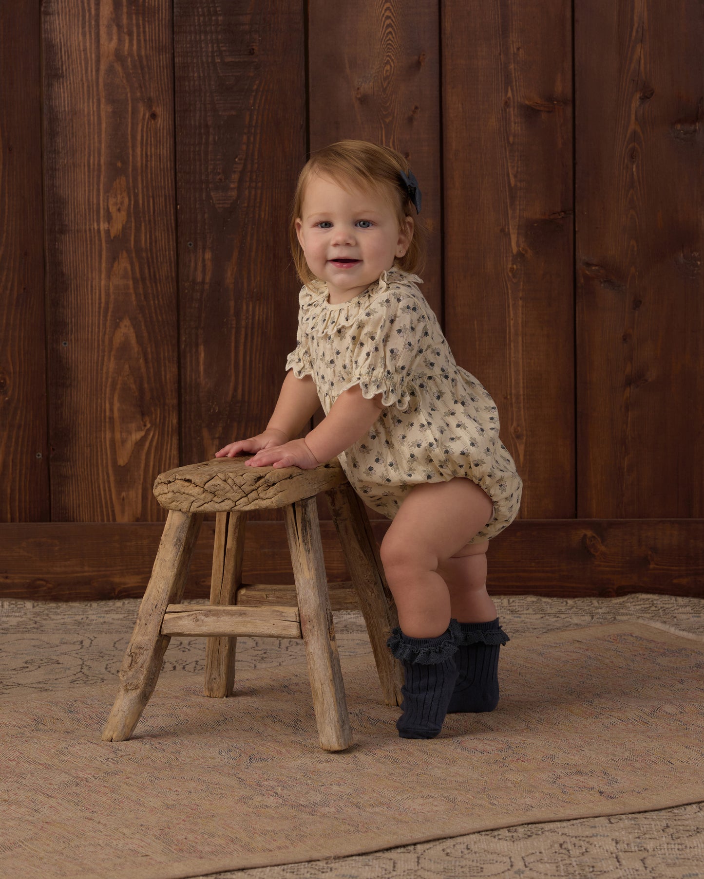 Liv Romper-Vintage Fleur