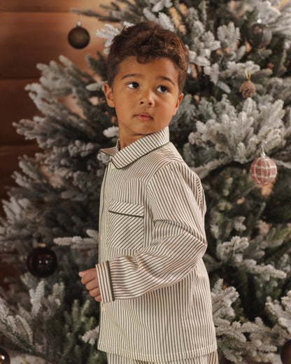 Evergreen Stripe Pajamas