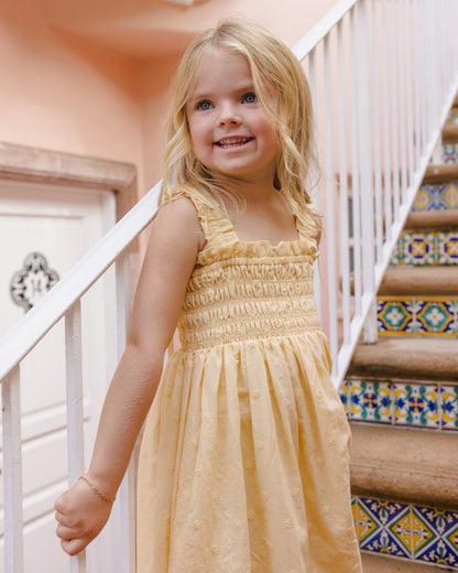 Hannah Dress - Lemon