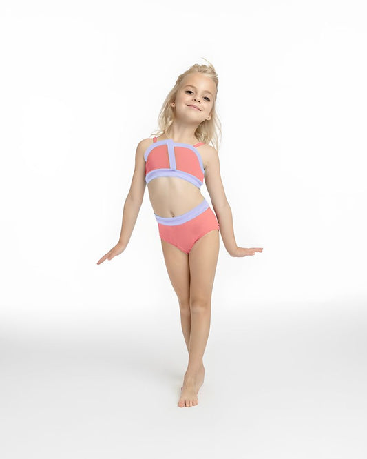 Taylor Set - Periwinkle & Coral