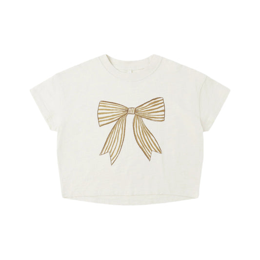 Boxy Tee - Bow