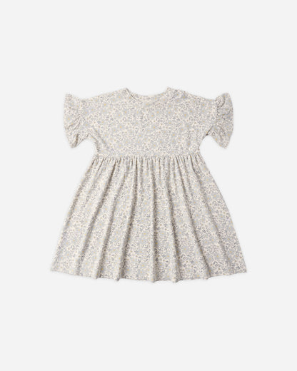 Babydoll Dress - Blue Meadow