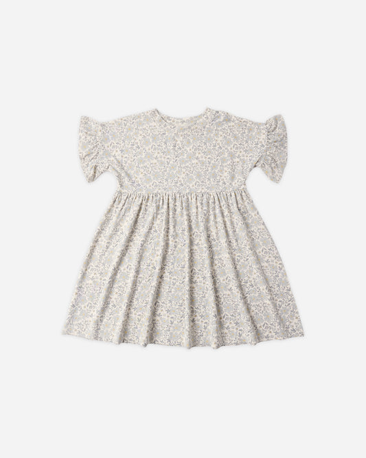 Babydoll Dress - Blue Meadow