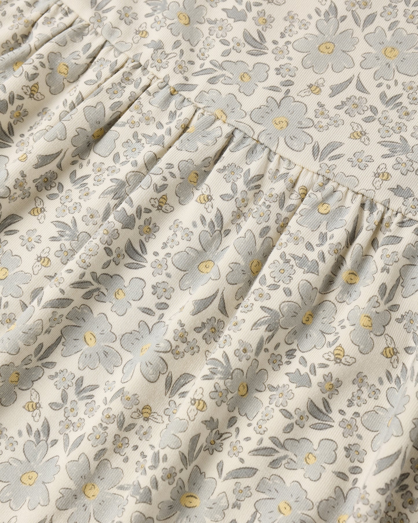Babydoll Dress - Blue Meadow