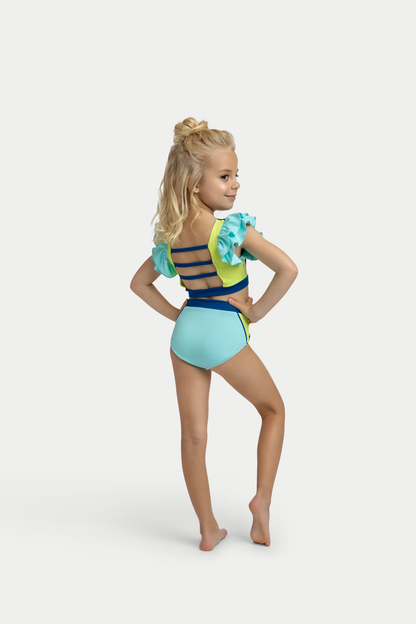 Ella Set - Aqua, Power Blue & Lime