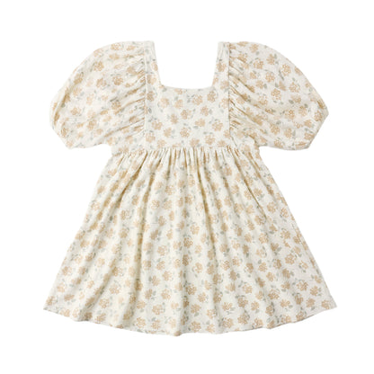 Brea Dress - Yellow Ditsy