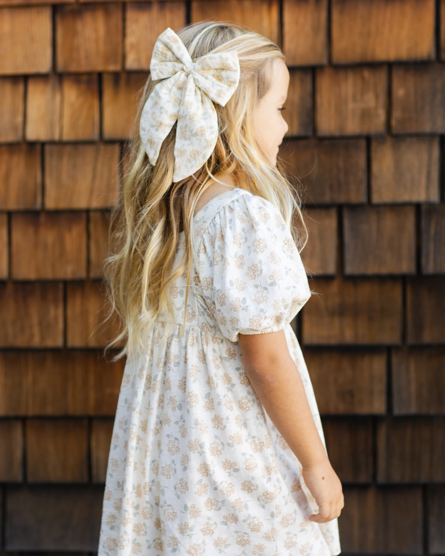 Brea Dress - Yellow Ditsy