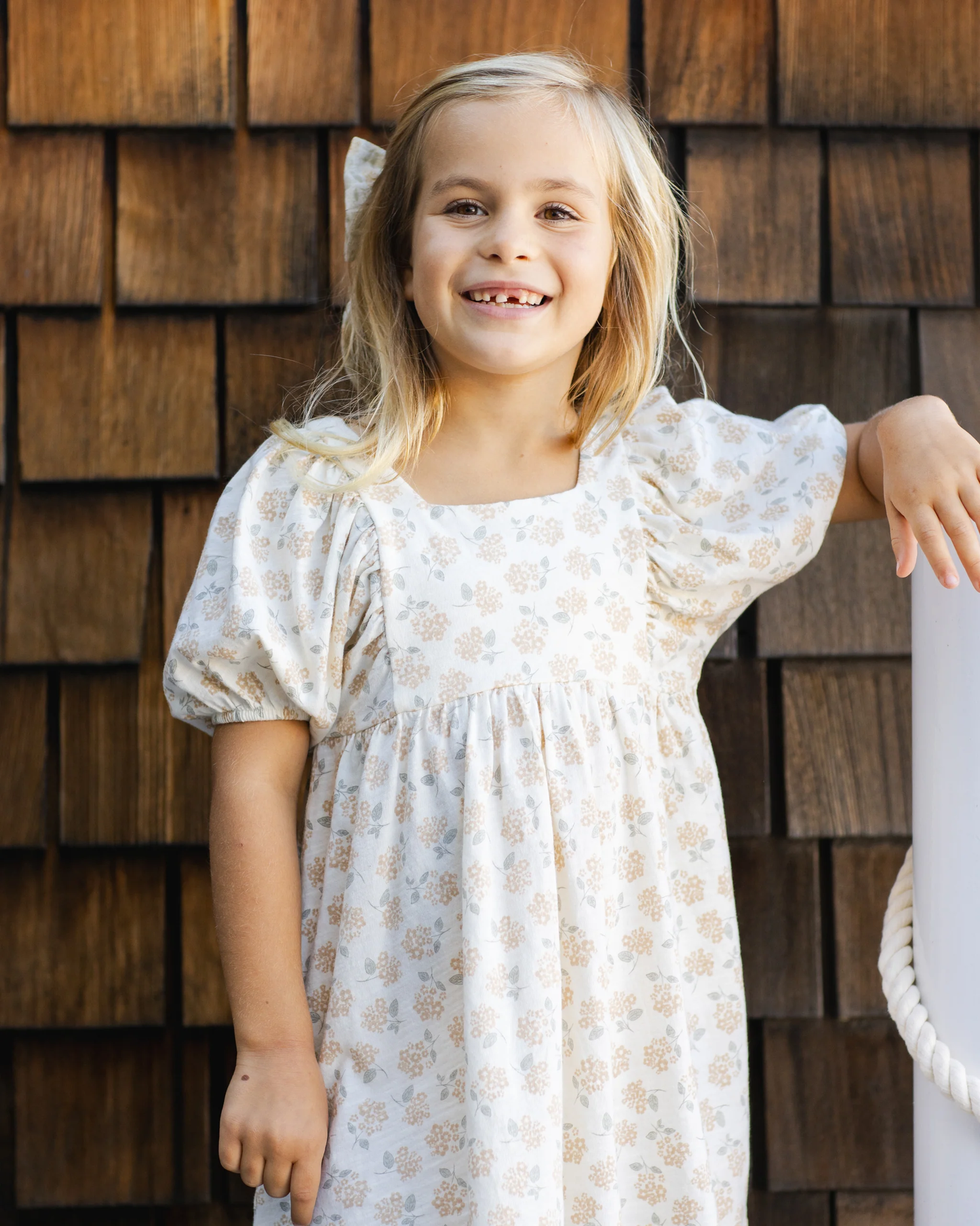 Brea Dress - Yellow Ditsy