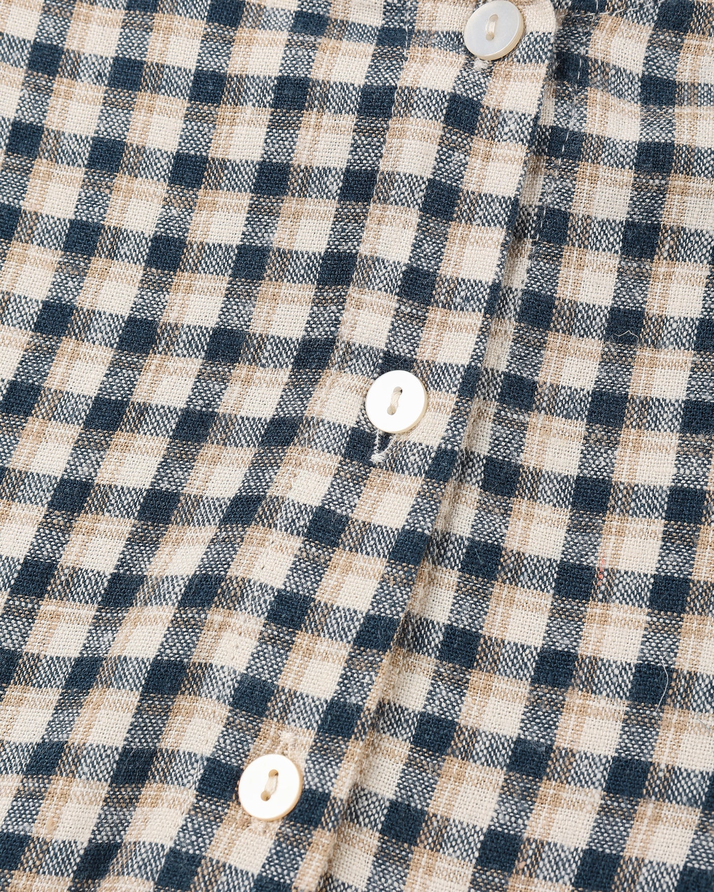 Camille Dress - Navy Check