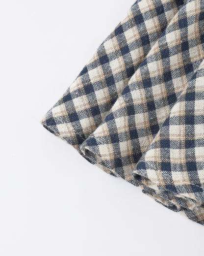 Camille Dress - Navy Check
