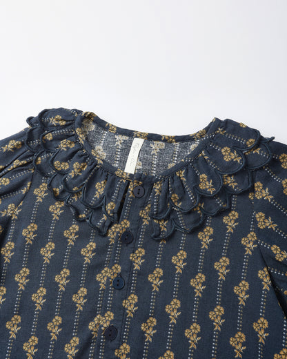 Liv Blouse - Vintage Bloom