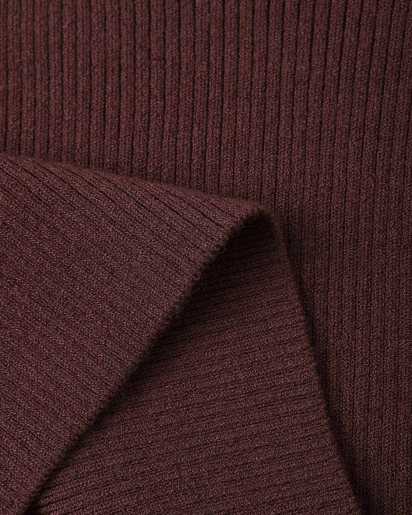 Scallop Tee - Burgundy