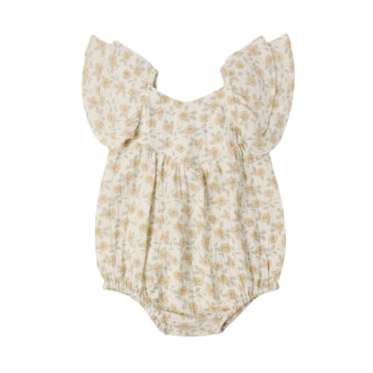 Roxy Romper - Yellow Floral