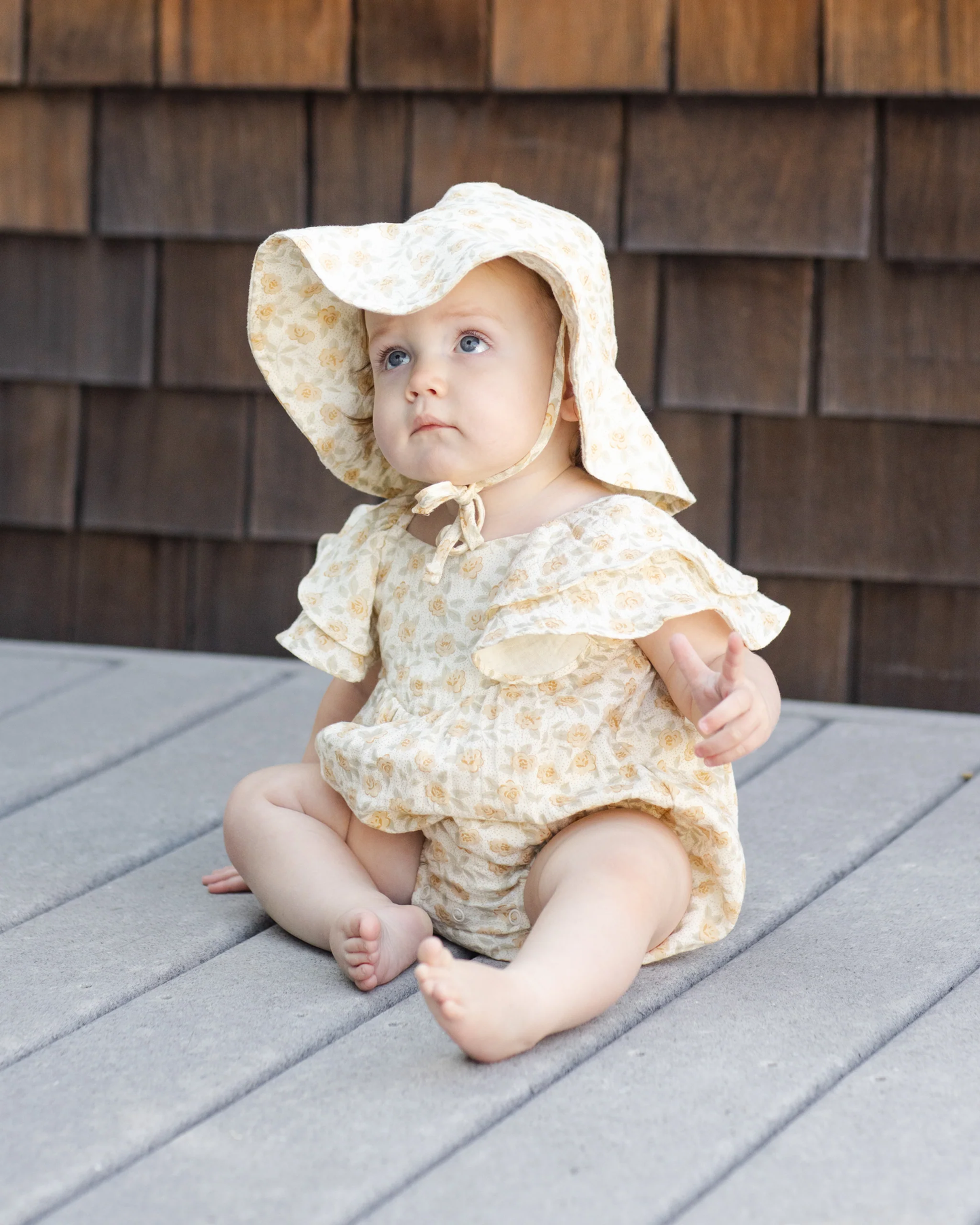 Roxy Romper - Yellow Floral