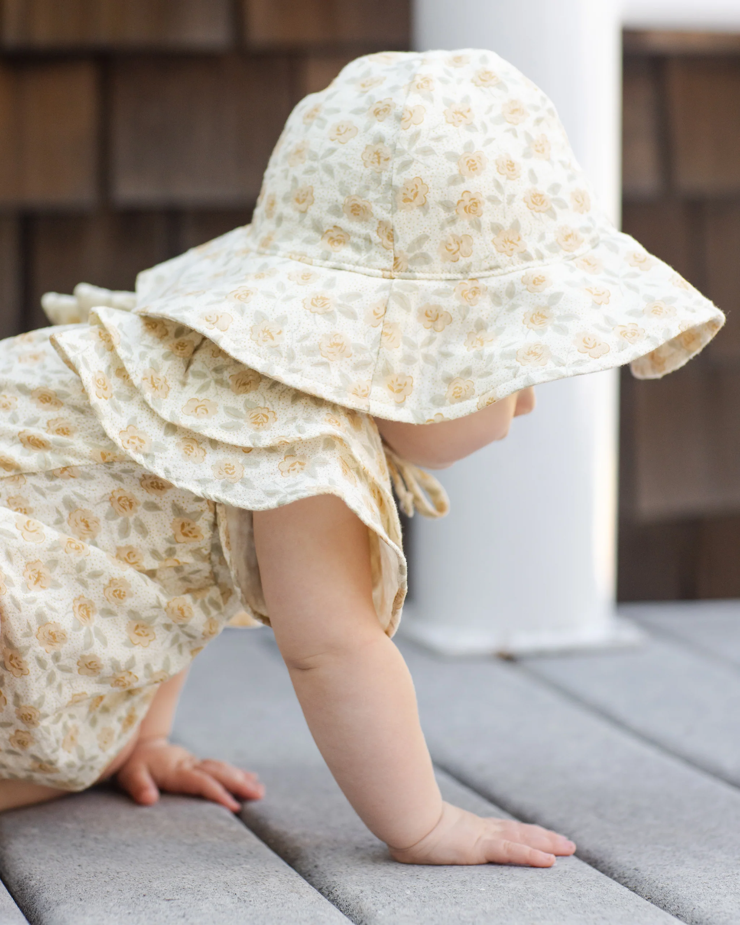 Roxy Romper - Yellow Floral