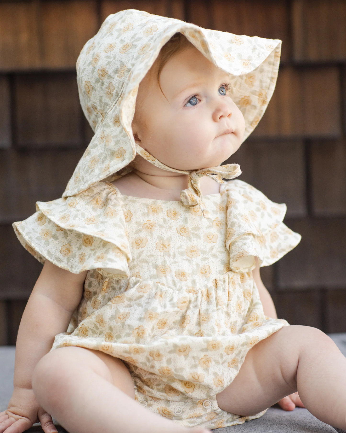 Roxy Romper - Yellow Floral