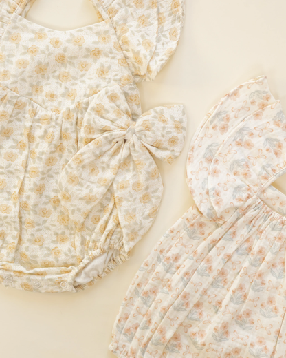 Roxy Romper - Yellow Floral