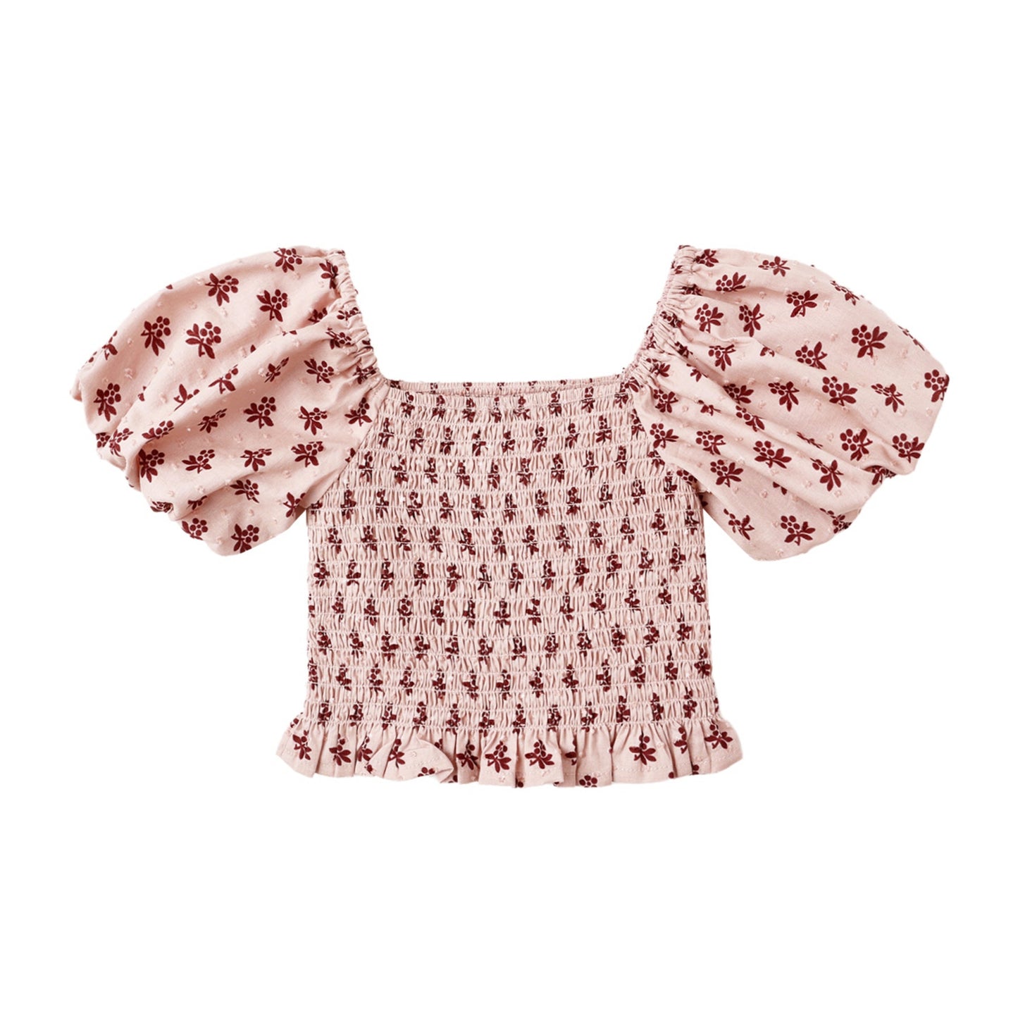 Trixie Top - Blush Fleur