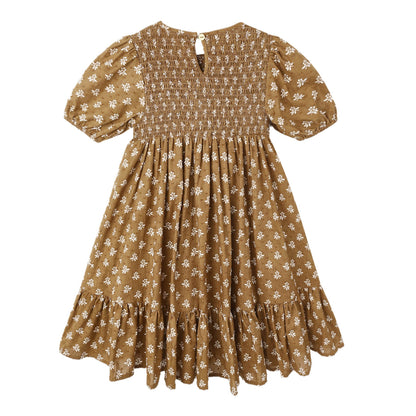 Lydia Dress - Golden Fleur