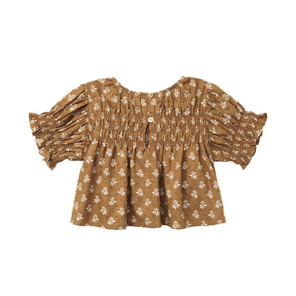 Colette Top - Golden Fleur