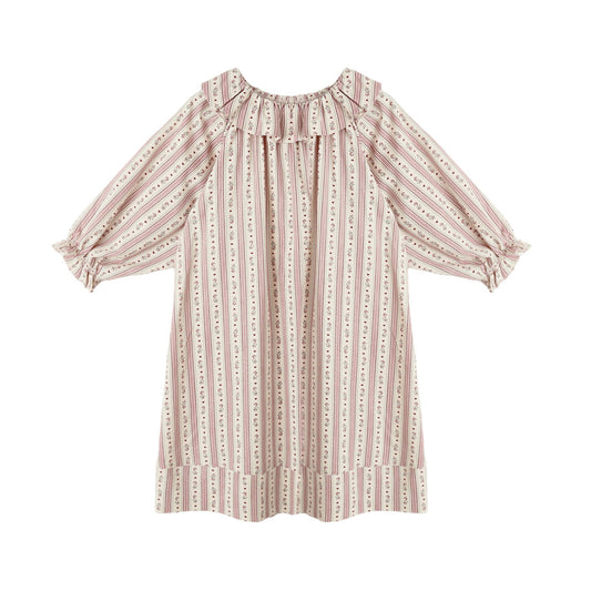 Girl's Nightgown - Candy Cane Stripe