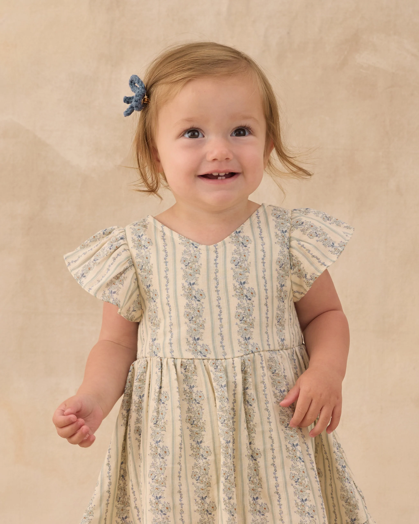 Lila Romper - Blue Floral