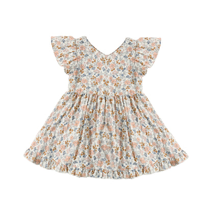 Lila Romper - Flower Field