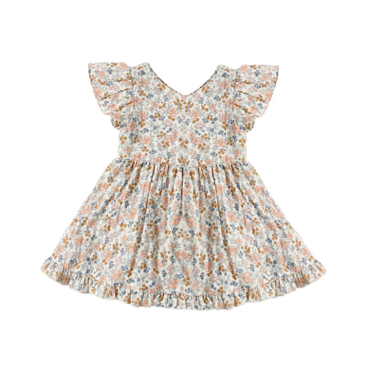 Lila Romper - Flower Field