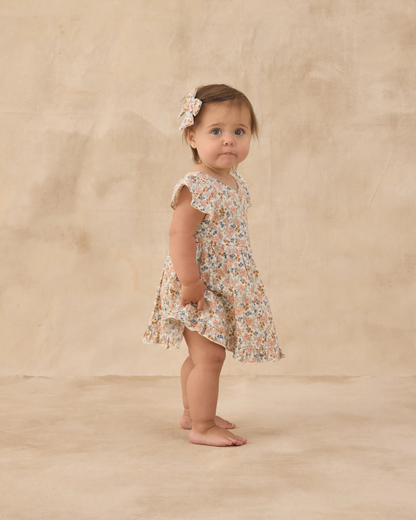 Lila Romper - Flower Field