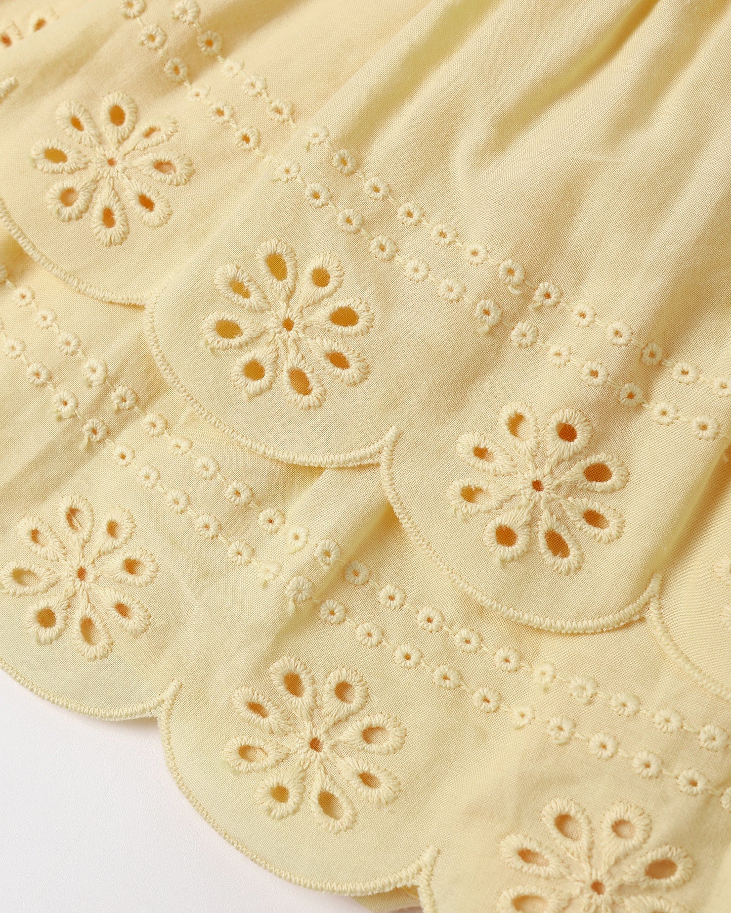 Rose Mini Skirt - Lemon