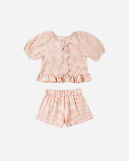 Juniper Set - Petal Gingham