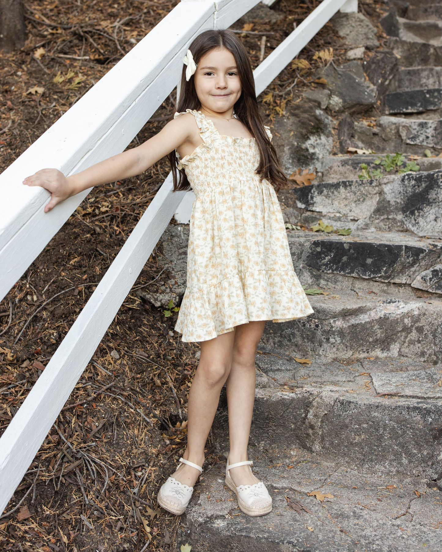 Sutton Dress - Yellow Floral