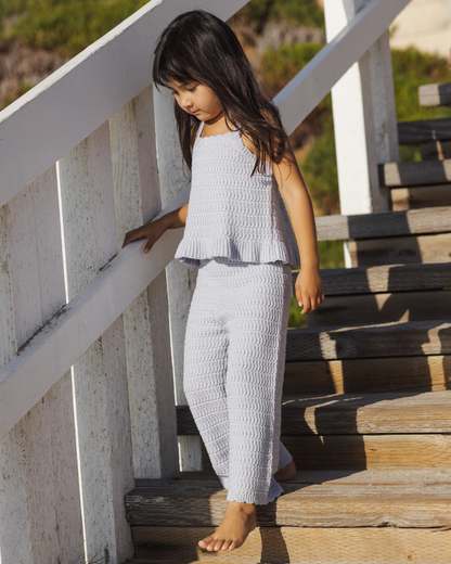 Mari Knit Set - Periwinkle