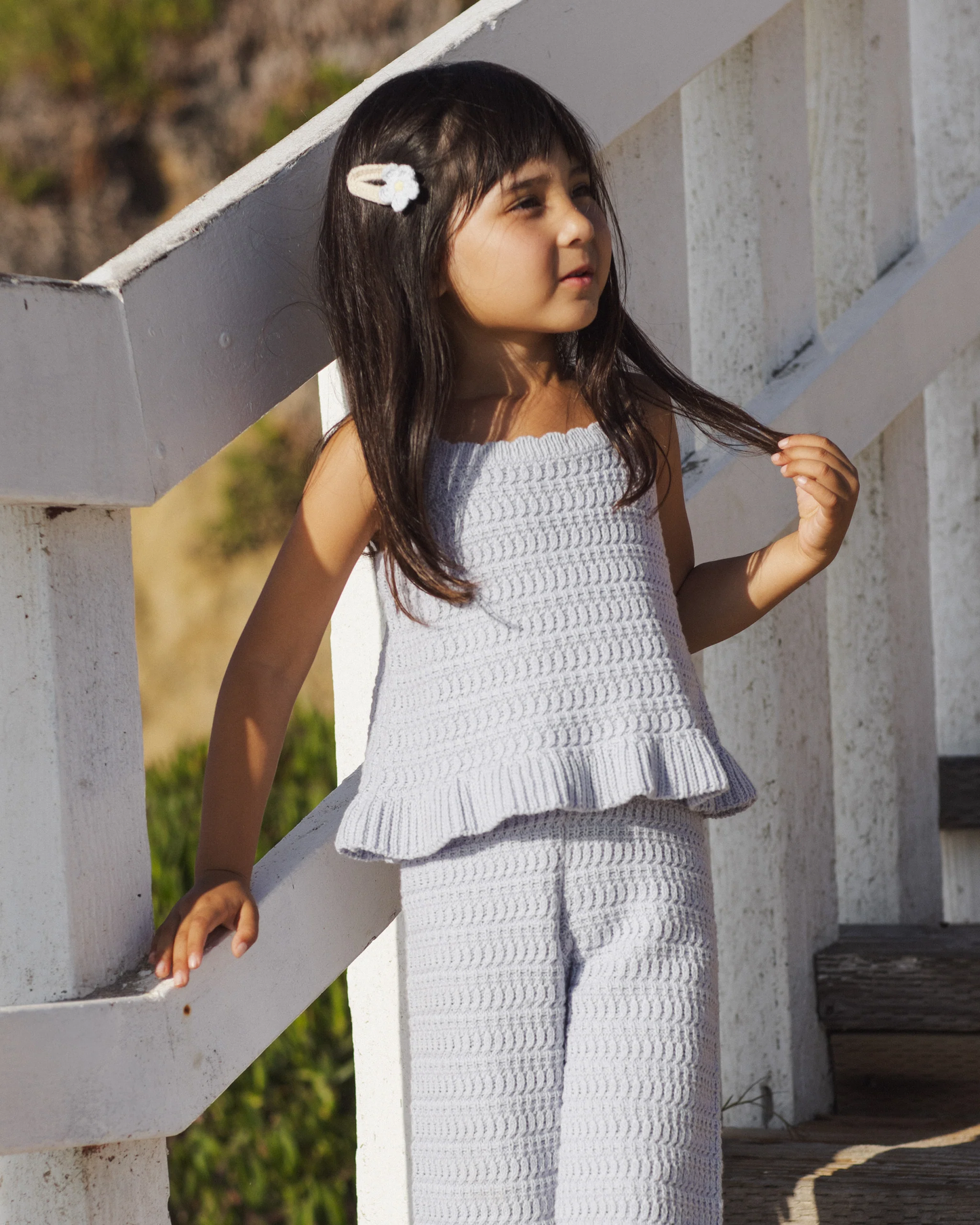 Mari Knit Set - Periwinkle