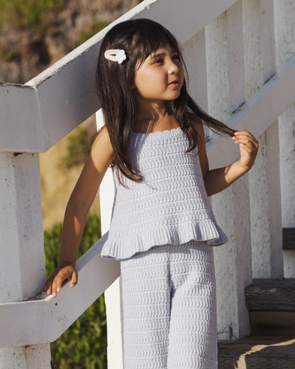 Mari Knit Set - Periwinkle