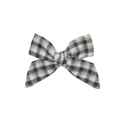 Bow - Navy Check
