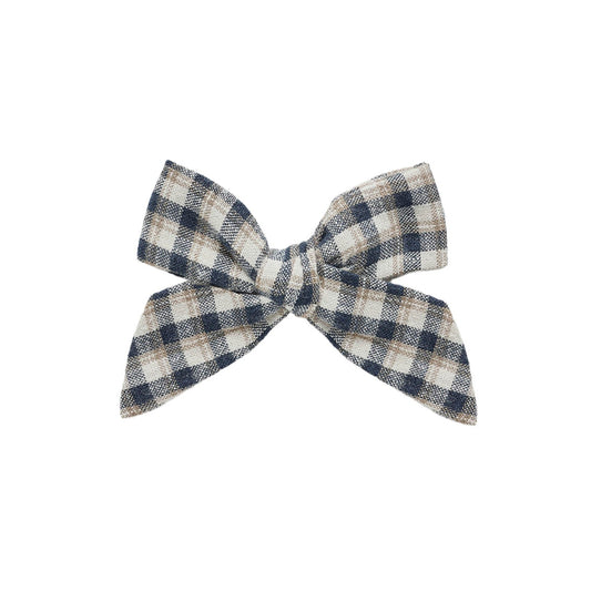 Bow - Navy Check
