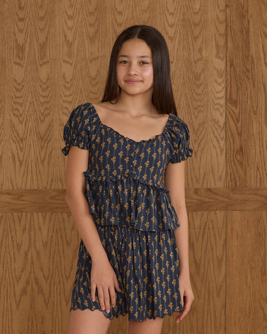 Jubilee Top - Vintage Bloom