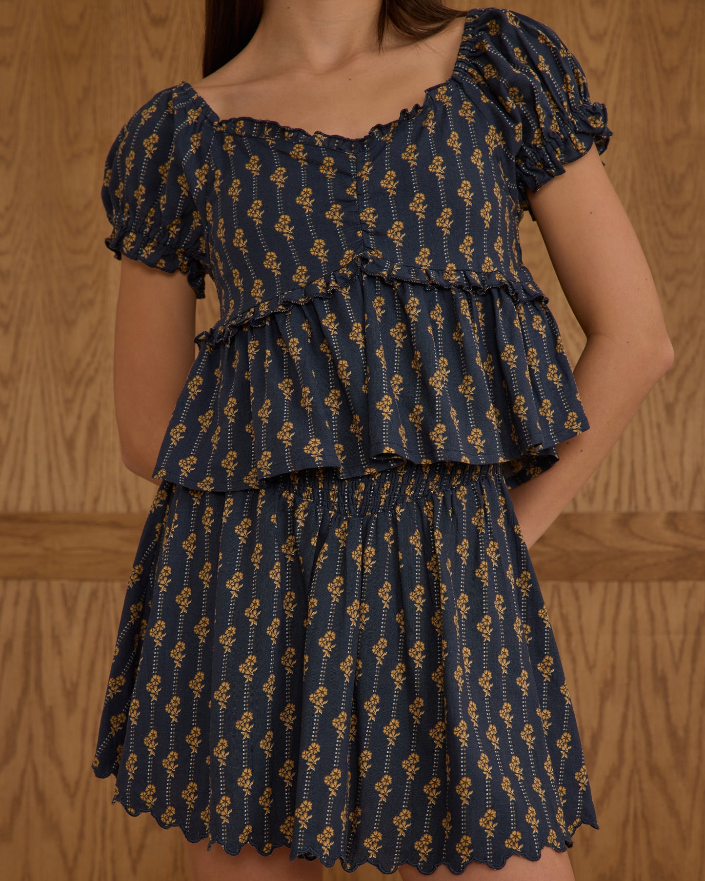 Jubilee Top - Vintage Bloom