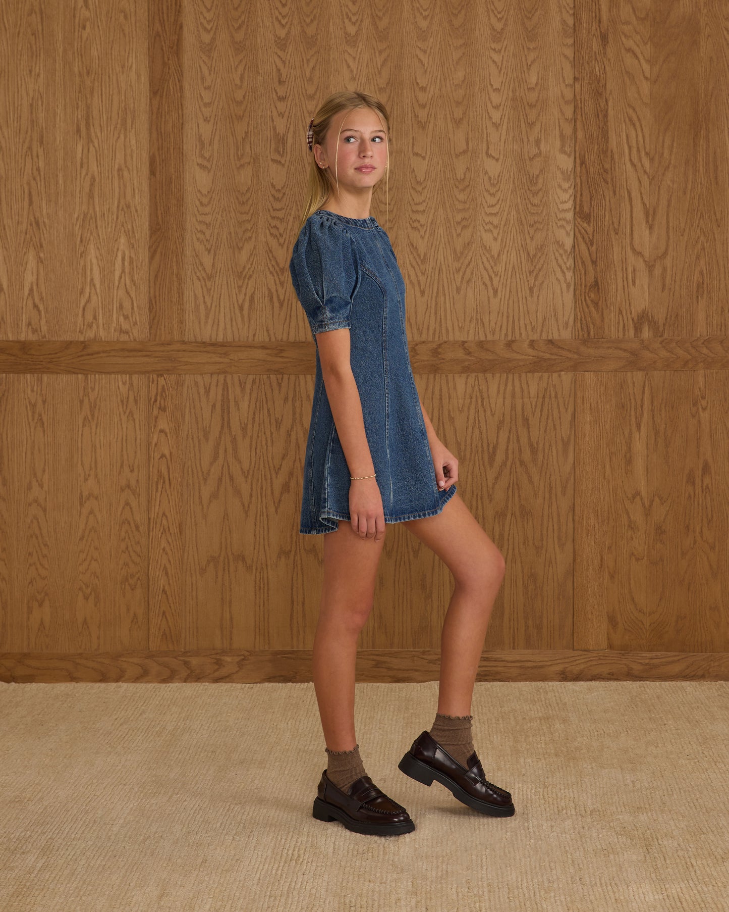 Levi Mini Dress - Indigo Denim