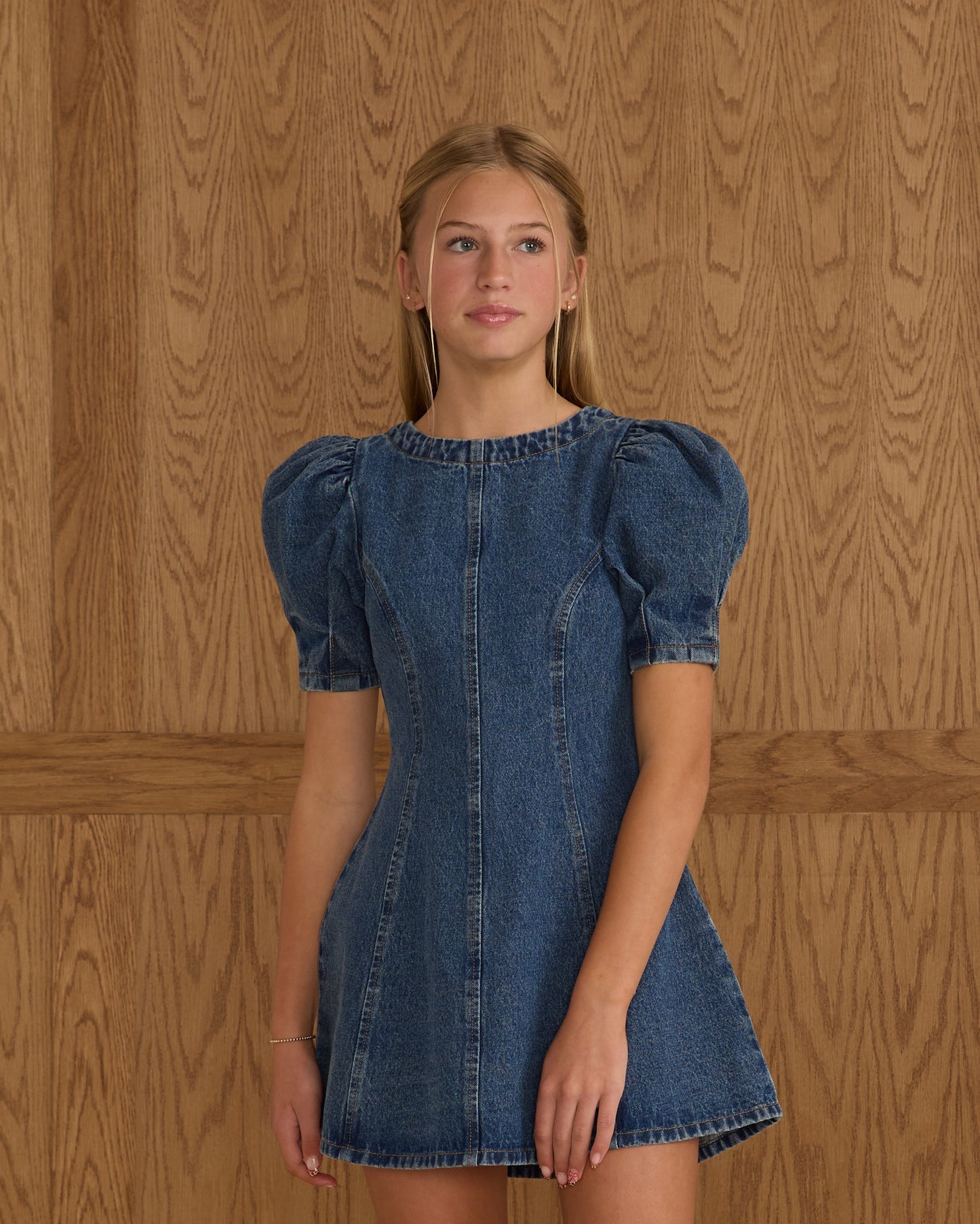 Levi Mini Dress - Indigo Denim