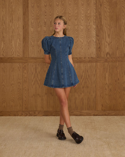 Levi Mini Dress - Indigo Denim